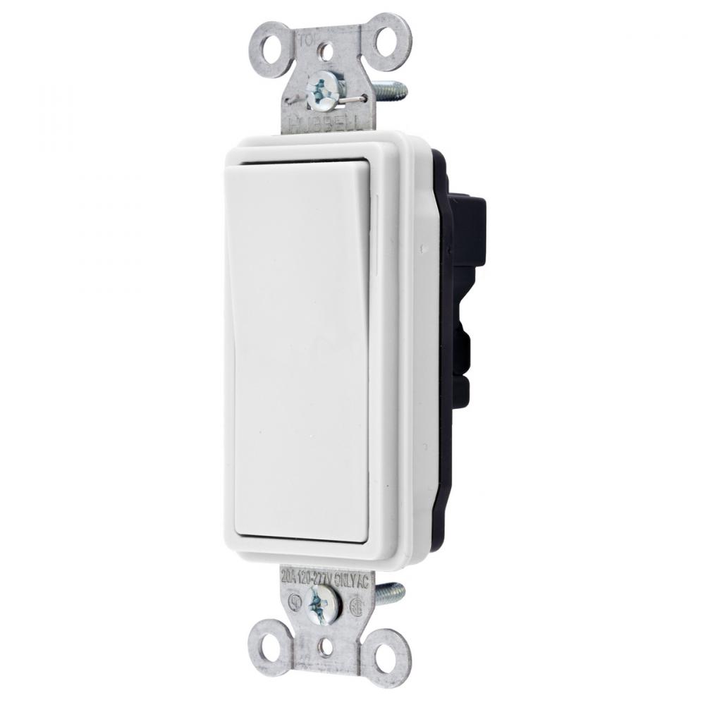 SWITCH,SNAP,DEC,SP,15A120/277V,WH,NA