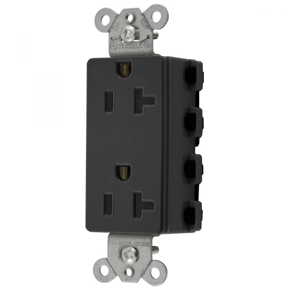 SNAP2CONNECT 20A/125V DECO,BLACK