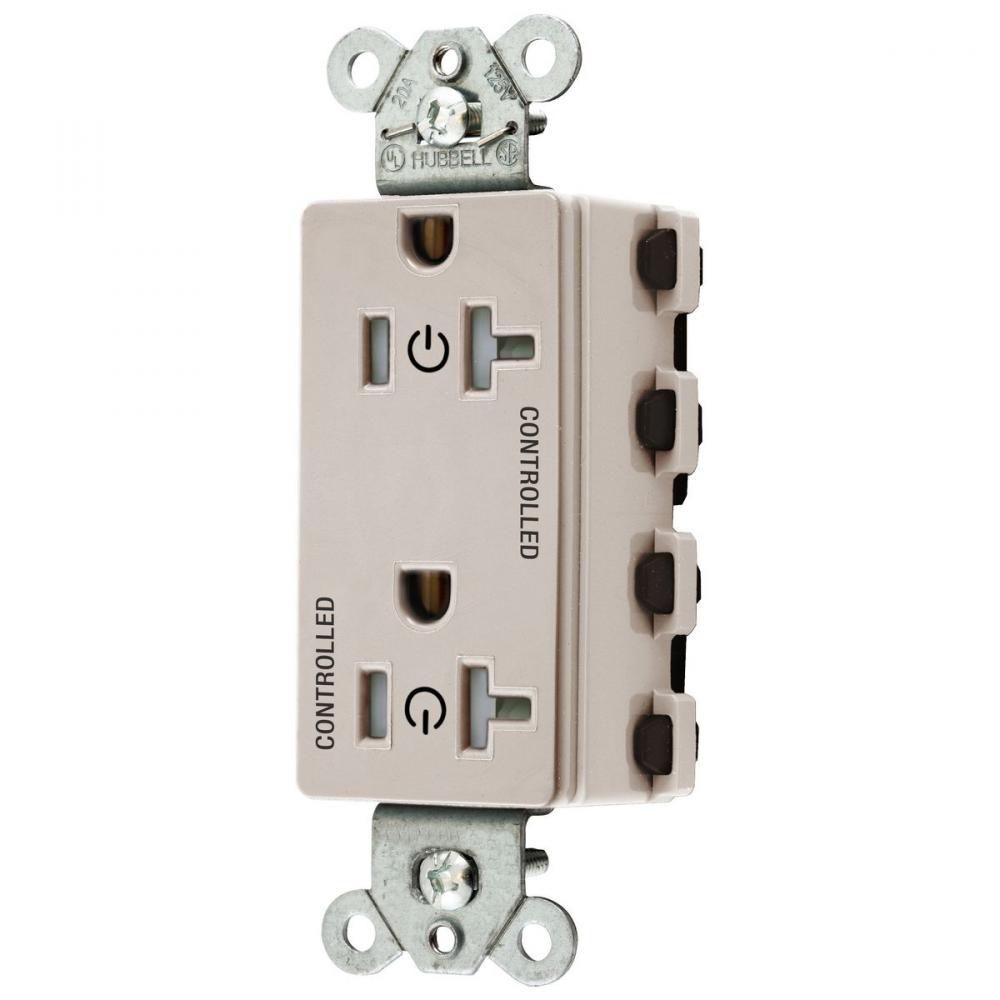 2/2 SNAP CONTROLLED 20A 125V, TR DECO,LA