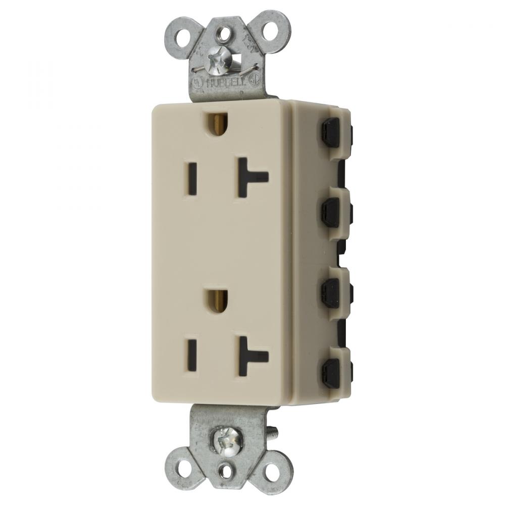 SNAP2CONNECT 20A/125V DECO,IVORY
