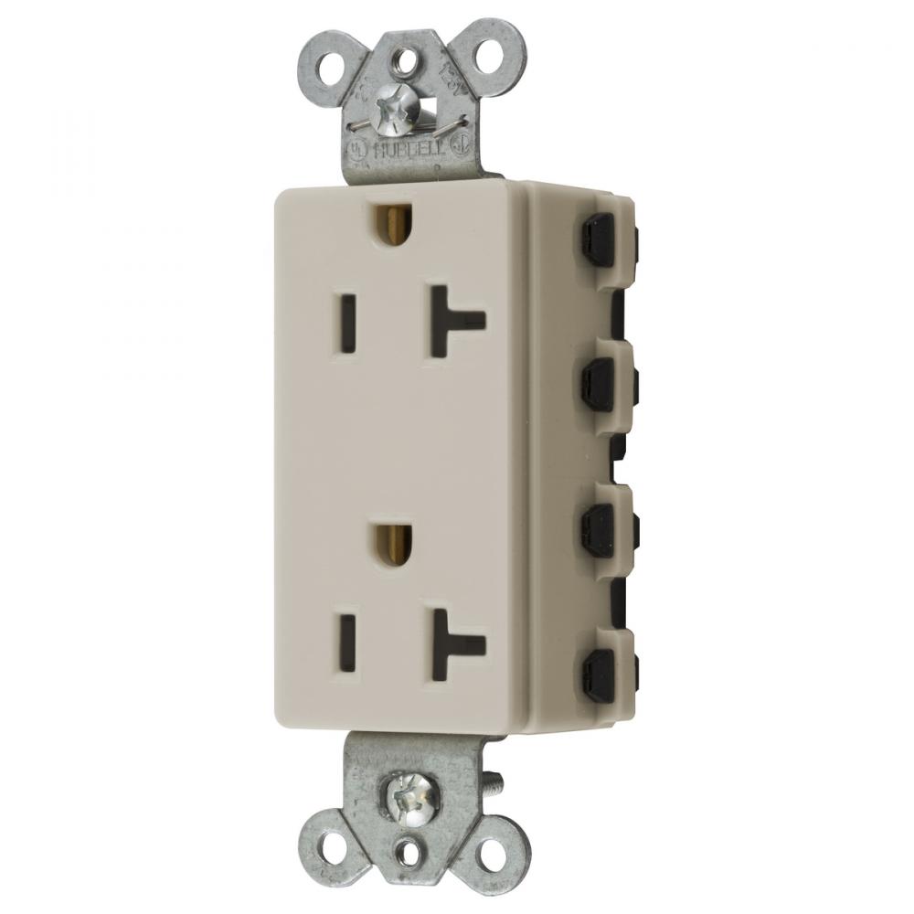 SNAP2CONNECT 20A/125V DECO,LT ALMOND