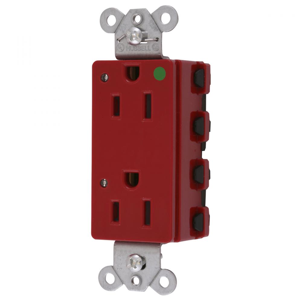 SNAP2CONNECT2 DECO HG 15A/125V LED RD