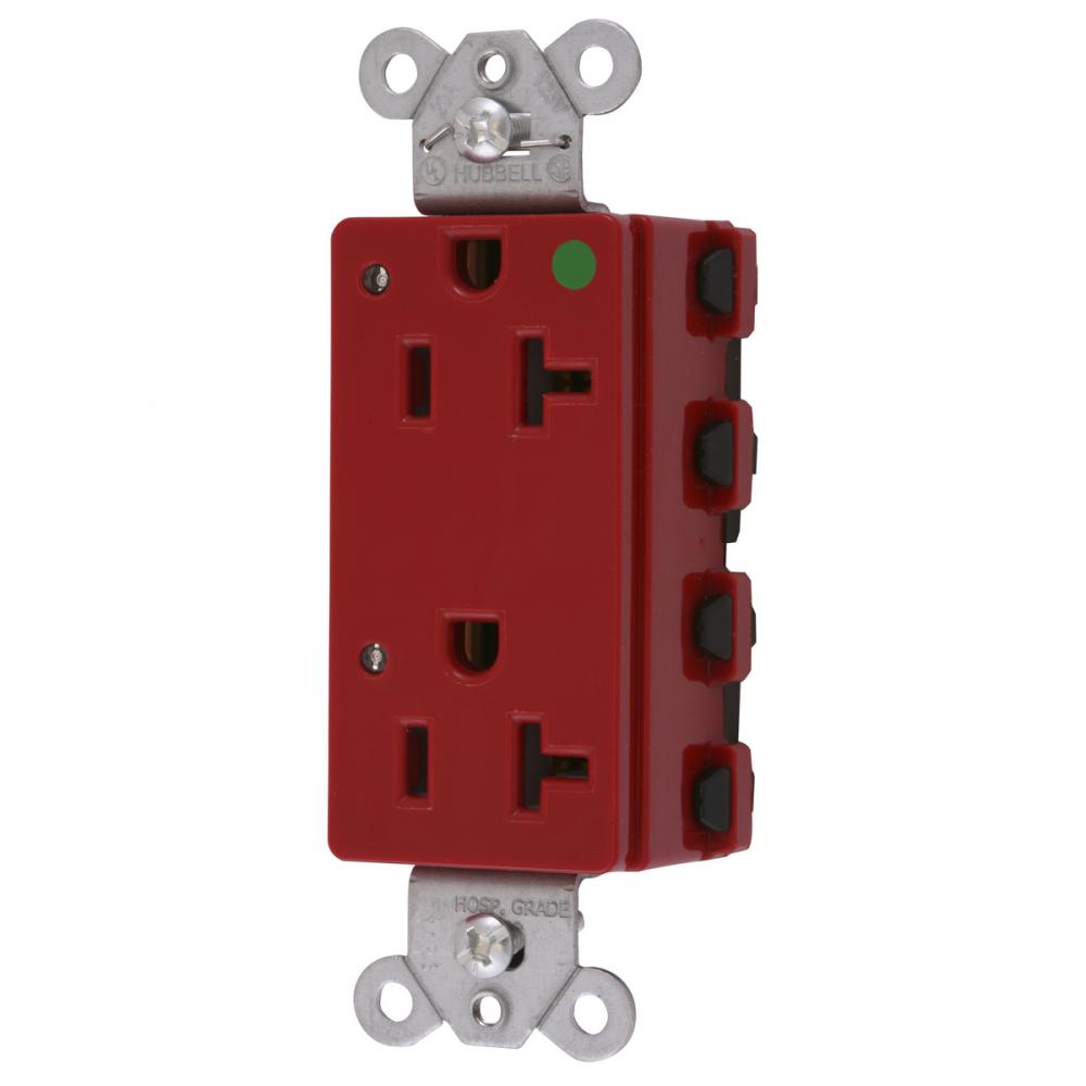 SNAP2CONNECT2 DECO HG 20A/125V LED RD