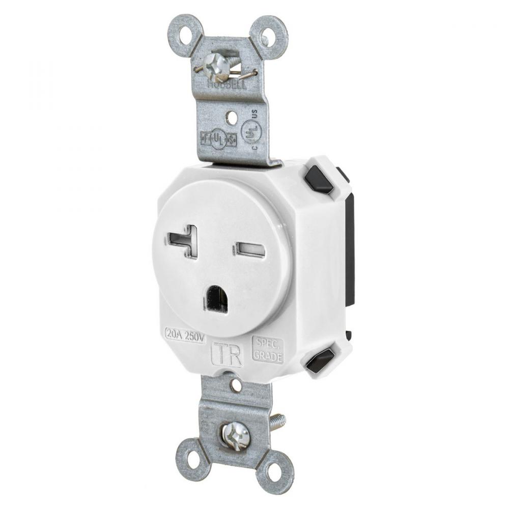 SNAPCONNECT SINGLE TR 20A/250V WHI