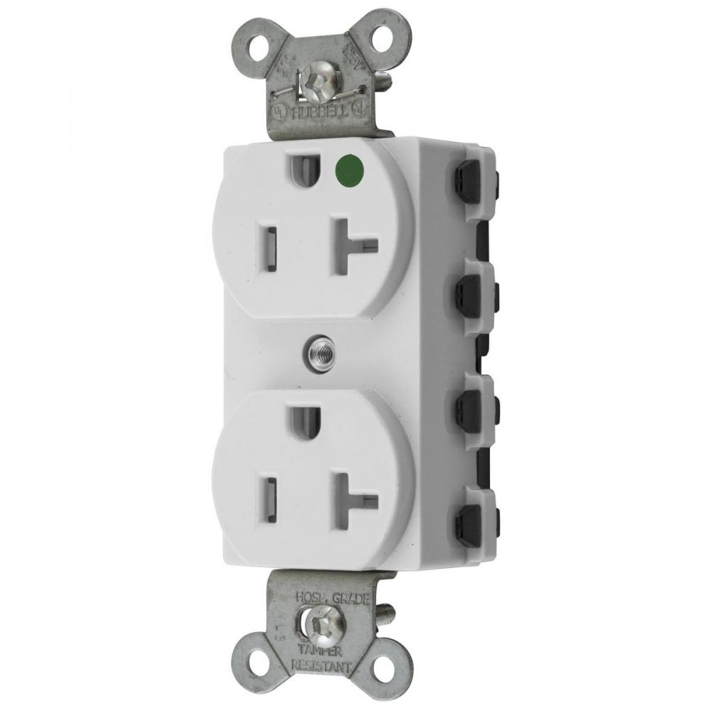 SNAPCONNECT DUP HG 20A/125V TR WH