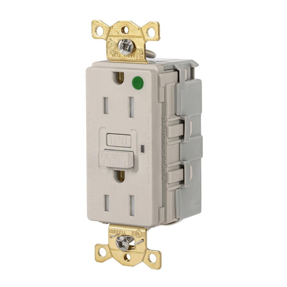 15A 125VAC COM HG TRWR SNAP GFR LT ALM