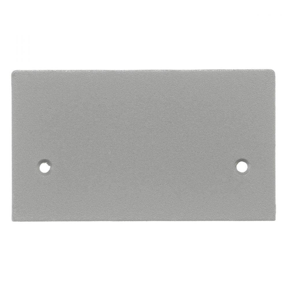PEDESTAL FACE PLT, BLANK, GY