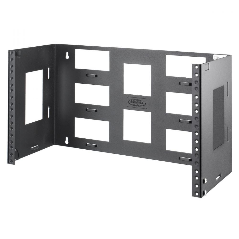 WALL MNT BRKT,BTM HINGE,6U,8&#34;D