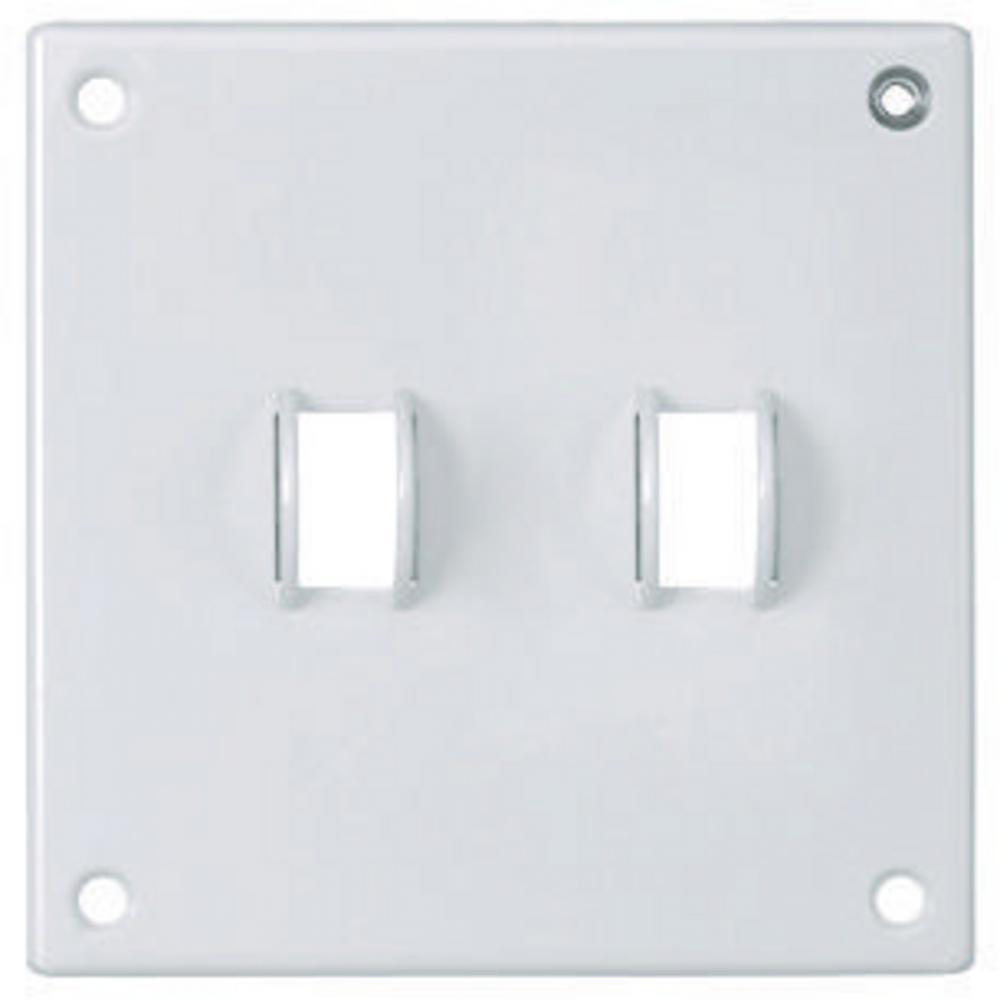 SEC WALLPLATE, 2-G, TOG, WH