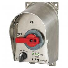 Hubbell Wiring Device-Kellems HBLDS3SSRPJ2K - SLOPED DISC,30A,LED,JOG, 2 - 3/4" SS HUB