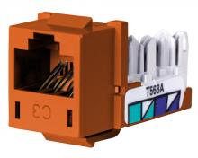 Hubbell Wiring Device-Kellems HXJ3OR - JACK, HXJ,CAT3,8POS,UNI A/B,OR