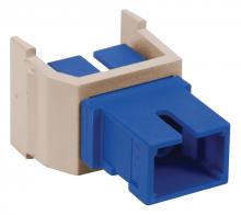 Hubbell Wiring Device-Kellems SFSCORAL - FIBER, SNAP-FIT,SC SIMPLX,OR,P-BZ,AL