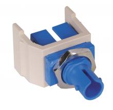 Hubbell Wiring Device-Kellems SFSCSTI - FIBER, SNAP-FIT,SC/ST SMPLX,BL,P-BZ,TI