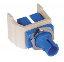 Hubbell Wiring Device-Kellems SFSCSTLA - FIBER, SNAP-FIT,SC/ST SMPLX,BL,P-BZ,LA