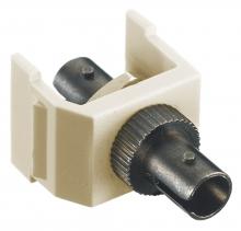 Hubbell Wiring Device-Kellems SFSTAL - FIBER, SNAP-FIT,ST,BK,P-BZ,AL