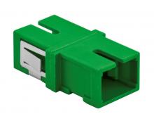 Hubbell Wiring Device-Kellems FASCSSC12GN - FIBER, ADPT,SC SMPLX,SNAPMT,ZIRC,12PK,GN