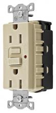 Hubbell Wiring Device-Kellems GFR15SNAPI - GFCI, COM, SNAP, TRWR, 15A 125V, IV