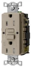 Hubbell Wiring Device-Kellems GFTWRST15AL - 15A COMM SELF TEST TRWR GFR ALMOND