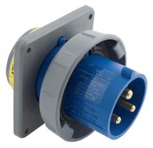 Hubbell Wiring Device-Kellems HBL332B6W - PS, IEC, INLET, 2P3W, 32A 220-240V, W/T