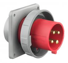 Hubbell Wiring Device-Kellems HBL4125B6W - PS, IEC, INLET, 3P4W, 125A 380-415V, W/T