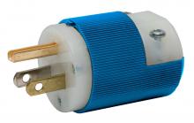Hubbell Wiring Device-Kellems HBL5266CBL - PLUG, 15A 125V, 5-15P, BLUE/W