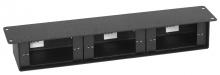 Hubbell Wiring Device-Kellems HBLMAR3 - MARQUEE UNDER DESK UNIT, 3 GANG