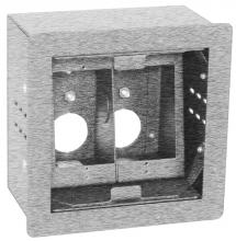 Hubbell Wiring Device-Kellems HBLSHA2BSS - SHADOW, 2 GANG BRUSHED SS