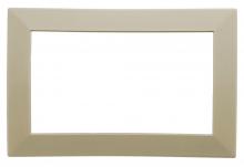 Hubbell Wiring Device-Kellems HBLTRIM4WI - WALL BOX TRIM PLATE, 4G, IV