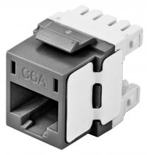 Hubbell Wiring Device-Kellems HJ6AGY - JACK, HJ6A, CAT6A, UNI, GY