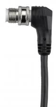 Hubbell Wiring Device-Kellems MCMA26513 - MICRO-QCK, FEM ANG PLG, 6P DL KEY 13M