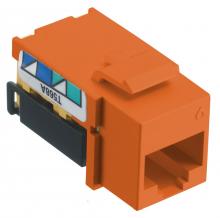 Hubbell Wiring Device-Kellems NSJ6OR25 - JACK, NSJ,CAT6,8POS,UNI,A/B,OR,25PK