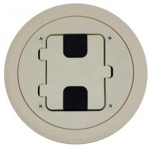 Hubbell Wiring Device-Kellems RF406AL - FLOOR BOX, DOOR FOR RF400, NM, ALMOND