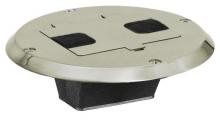 Hubbell Wiring Device-Kellems RF506AL - FLOOR BOX, FLNG AND DOOR, ALMOND