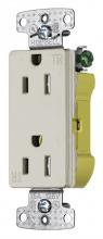 Hubbell Wiring Device-Kellems RRD15ELATR - RCPT, DUP, DEC, TR, 15A 125V, P-TERM, LA
