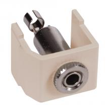 Hubbell Wiring Device-Kellems SF35SJLA - SNAP-FIT, KEYSTONE,3.5MM STEREO,SDR,LA