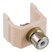 Hubbell Wiring Device-Kellems SFRCWLA - SNAP-FIT, WH RCA SOLDER,LA HOUSING