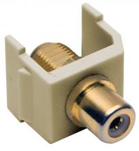 Hubbell Wiring Device-Kellems SFRFGTI - SNAP-FIT, RCA TO F-COUPLER,TI
