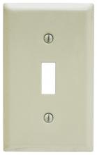 Hubbell Wiring Device-Kellems SP1AL - ALMOND PAINTED STEEL 1 GANG SWITCH