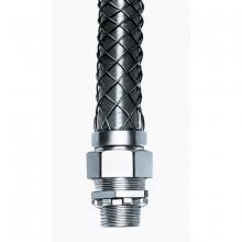 Hubbell Wiring Device-Kellems 07406019 - S-TITE CONN, INS STR MALE, 3", W/MESH