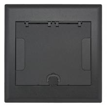 Hubbell Wiring Device-Kellems 4GAFBCVRBK - 4G AFB CVR, FLUSH, BLACK POWDER