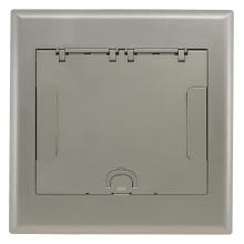 Hubbell Wiring Device-Kellems 4GAFBCVRNK - 4G AFB CVR, FLUSH, NICKEL POWDER