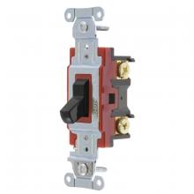 Hubbell Wiring Device-Kellems 1224BK - SWITCH, HUBPRO, 4-WAY, 20A 120/277V, BK