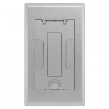 Hubbell Wiring Device-Kellems 2GAFBCVRALUC - 2G AFB CVR, INSERT, ALUMINUM POWDER