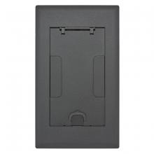 Hubbell Wiring Device-Kellems 2GAFBCVRBK - 2G AFB CVR, FLUSH, BLACK POWDER