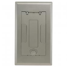 Hubbell Wiring Device-Kellems 2GAFBCVRNKC - 2G AFB CVR, INSERT, NICKEL POWDER