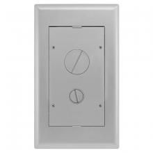 Hubbell Wiring Device-Kellems 2GAFBFFCVRALU - 2G AFB FF CVR, ALUMINUM POWDER