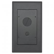 Hubbell Wiring Device-Kellems 2GAFBFFCVRBK - 2G AFB FF CVR, BLACK POWDER