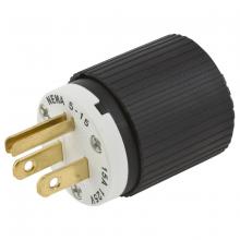 Hubbell Wiring Device-Kellems 515SP - PLUG, NYLON, 15A 125V, SEL SPEC, 5-15P