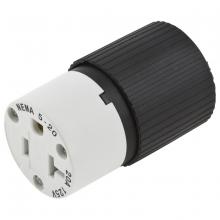 Hubbell Wiring Device-Kellems 520SC - CONN, 20A 125V, SEL SPEC, 5-20R