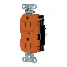 Hubbell Wiring Device-Kellems 5262STO - PRO RCPT, IND, SPRG TRM, 15A 125V, OR